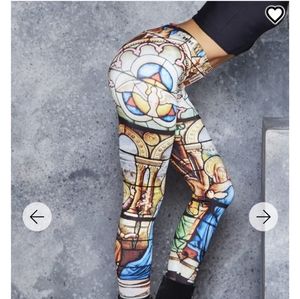 BlackMilk Cathedral Leggings EUC Large
